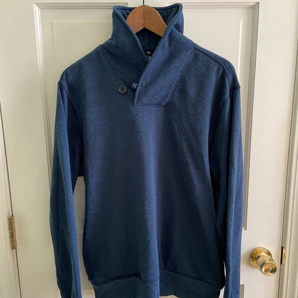 Gap shawl collar sweater